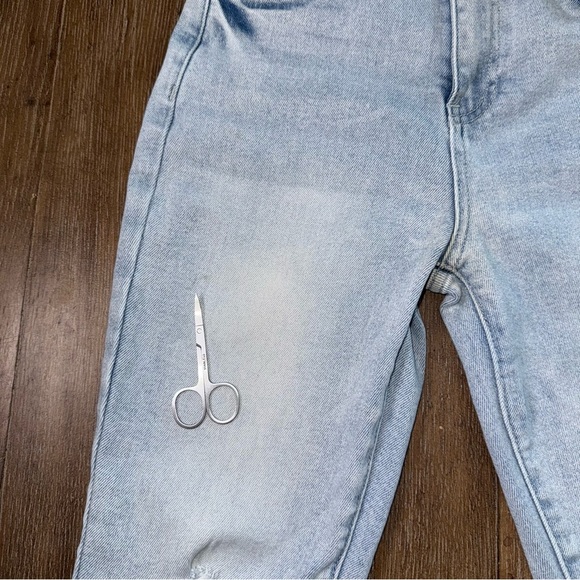 BALENCIAGA LIGHT WASH JEAN 26 High Rise Ankle Skinny - Picture 8 of 11